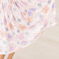 Peanut Butter Jelly Time Short Sleeve Pocket Twirl Dress