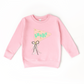 Lucky Girl Flag Sweatshirt