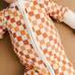 Fall Checkered Bamboo Sleeper