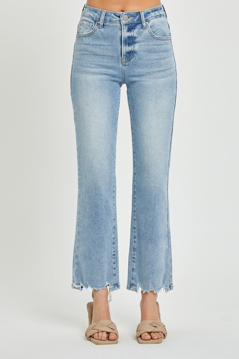 RISEN Naomi High Rise Straight Jeans