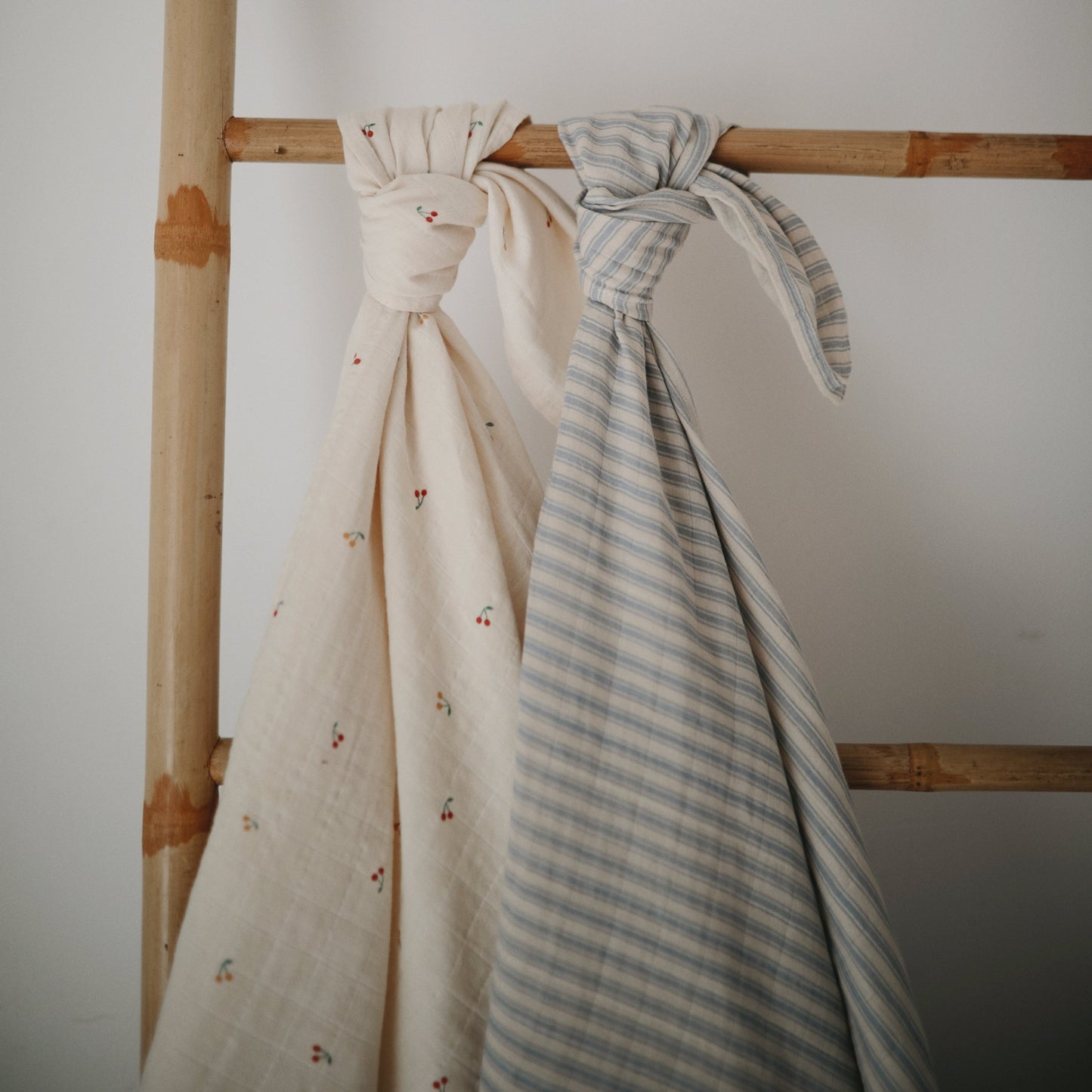 Organic Cotton Muslin Swaddle Blanket- Multiple Color Options