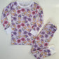 Sweet Swirl Ice Cream 2-Piece Pajama Set