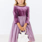 Amethyst Velvet Tutu Dress