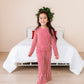 Red Stripes | GIRLS WIDE-LEG PAJAMA SET
