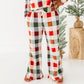 Holiday Plaid | GIRLS WIDE-LEG SET