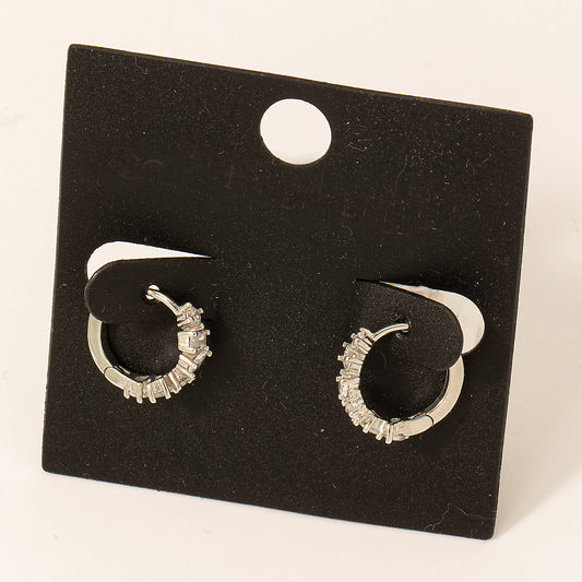 Sweet Disposition Huggie Earrings