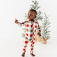 Holiday Plaid | ZIP ROMPER