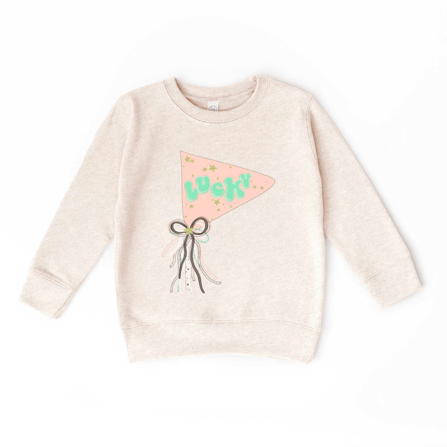 Lucky Girl Flag Sweatshirt