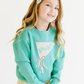 Lucky Girl Flag Sweatshirt