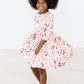 Falling Leaves 3/4 Sleeve Pocket Twirl Dress