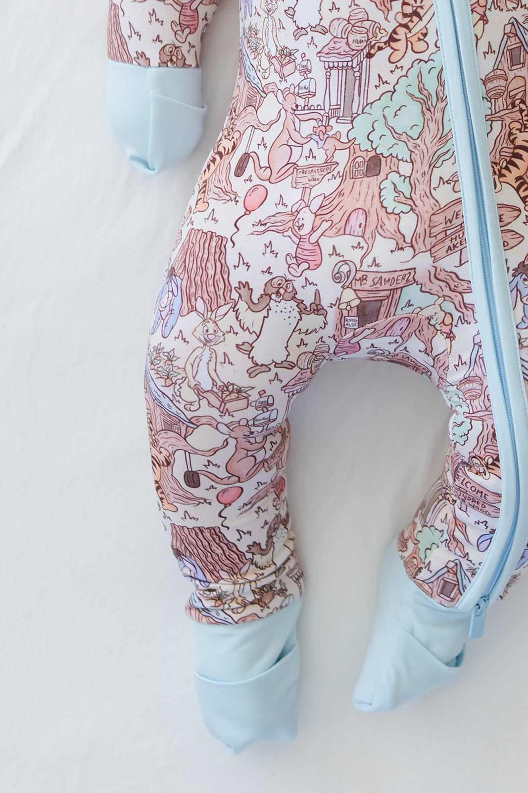 Hundred Acre Wood Zippy Pajama