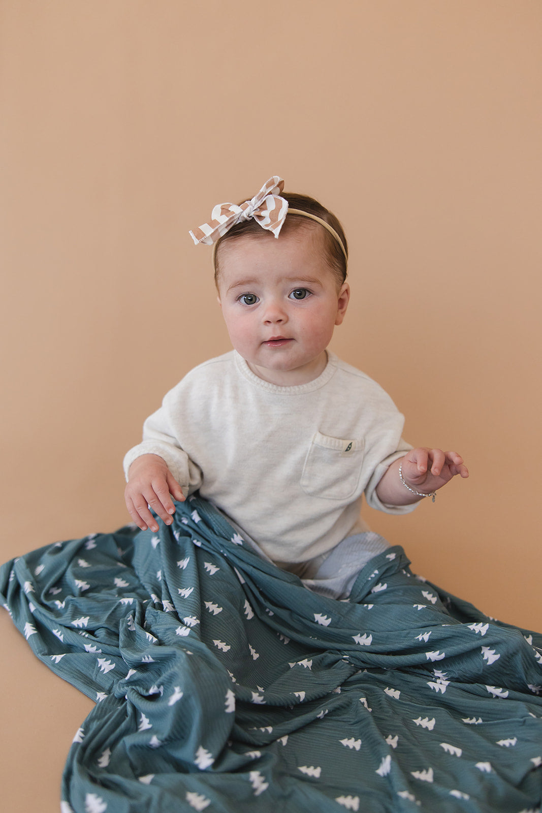 Northern Pine Ribbed Lightweight Blanket