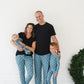 Northern Pine Ribbed Zippy Pajama