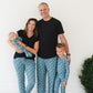 Northern Pine Ribbed Zippy Pajama