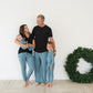 Northern Pine Ribbed Zippy Pajama