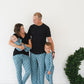 Northern Pine Ribbed 2-Piece Pajama Set