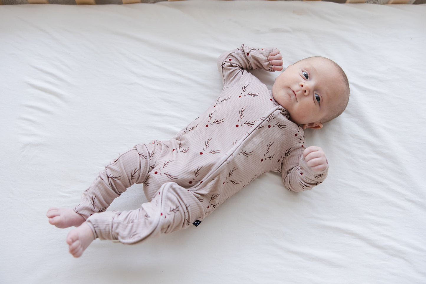 Reindeer Ridge Ribbed Zippy Pajama