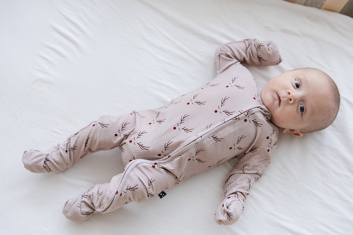 Reindeer Ridge Ribbed Zippy Pajama