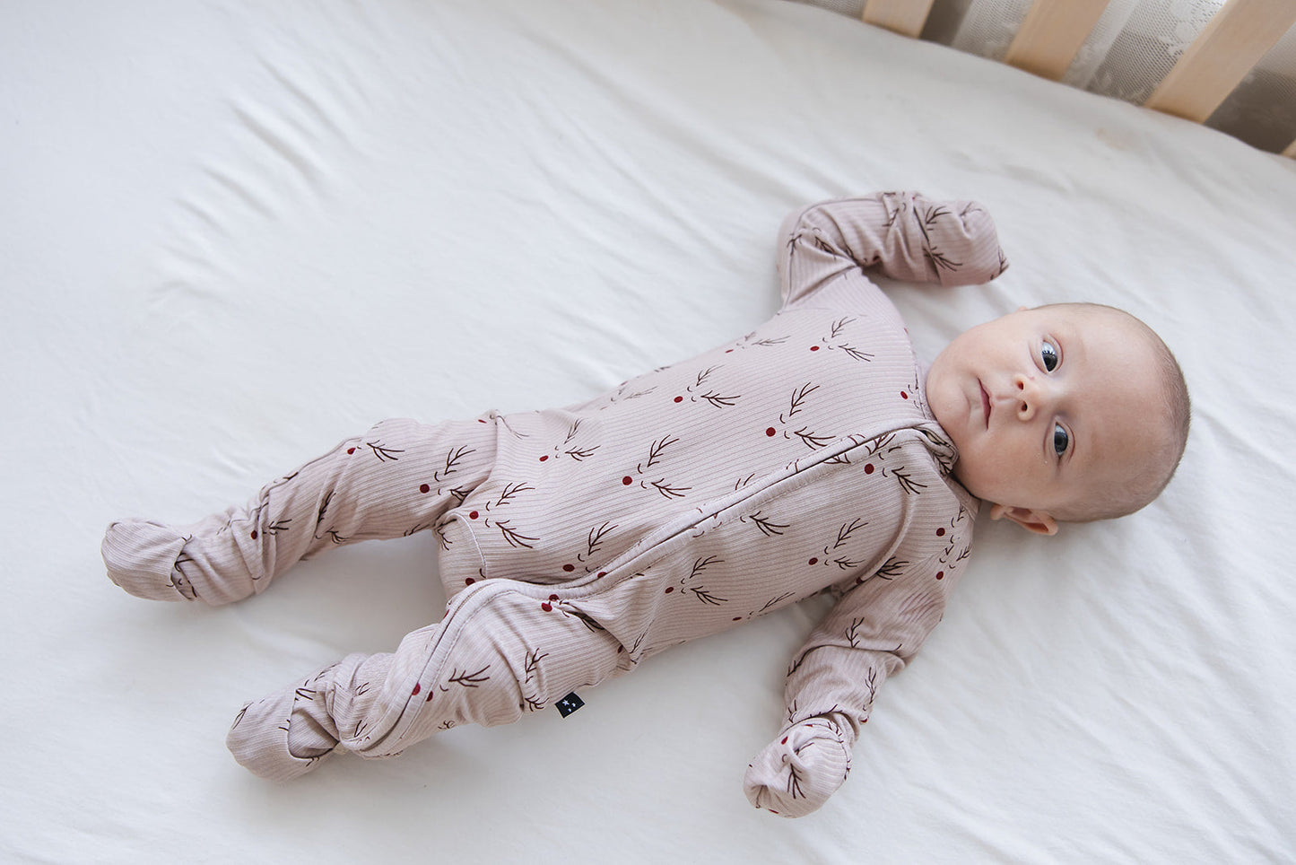 Reindeer Ridge Ribbed Zippy Pajama