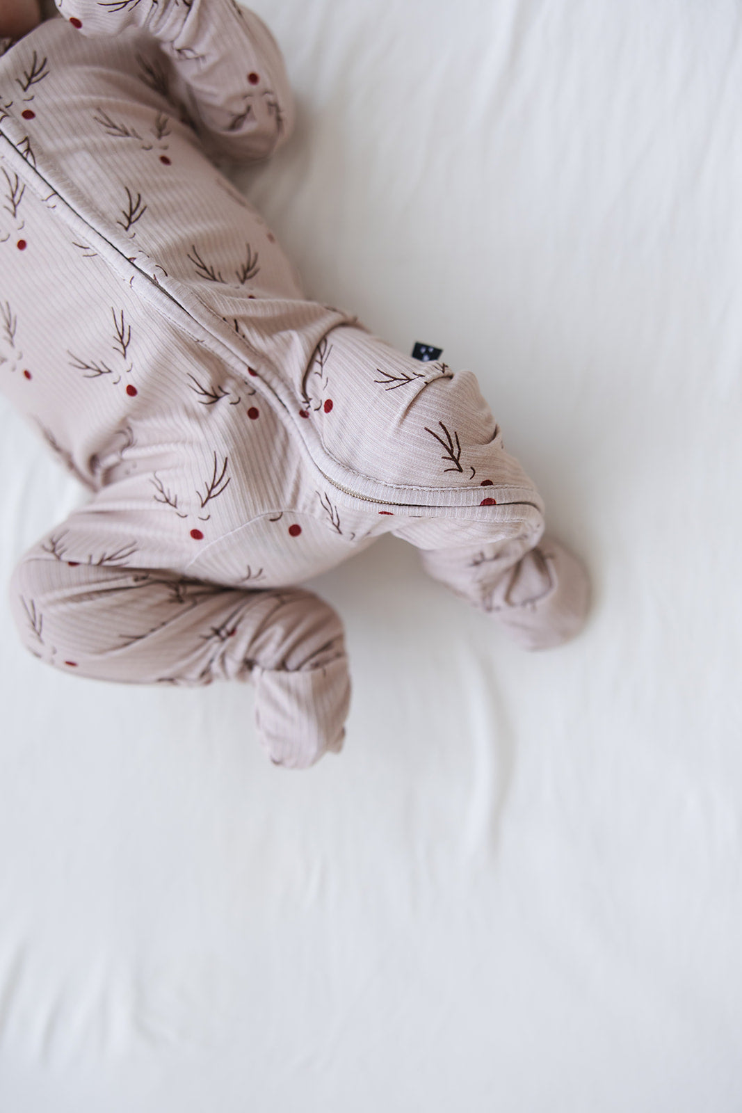 Reindeer Ridge Ribbed Zippy Pajama
