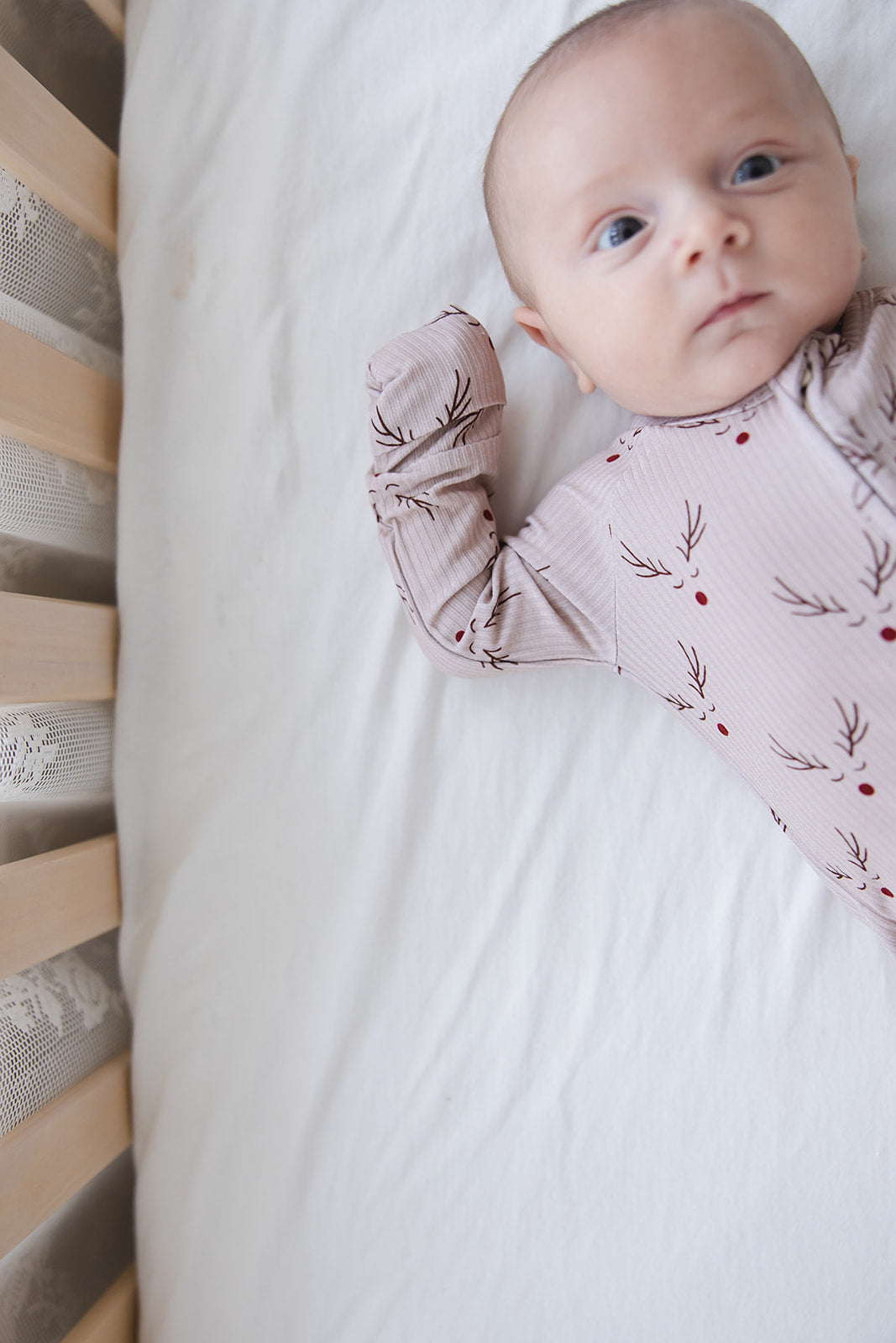 Reindeer Ridge Ribbed Zippy Pajama