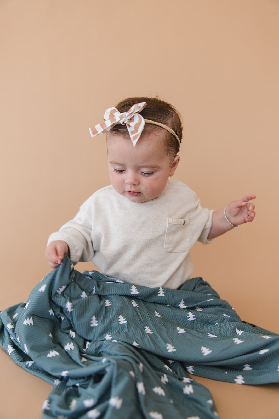 Northern Pine Ribbed Lightweight Blanket