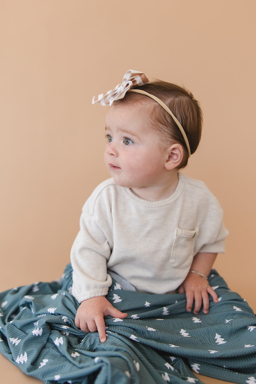 Northern Pine Ribbed Lightweight Blanket