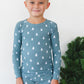Northern Pine Ribbed 2-Piece Pajama Set