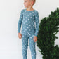 Northern Pine Ribbed 2-Piece Pajama Set