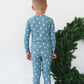 Northern Pine Ribbed 2-Piece Pajama Set