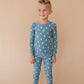 Northern Pine Ribbed 2-Piece Pajama Set