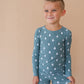 Northern Pine Ribbed 2-Piece Pajama Set