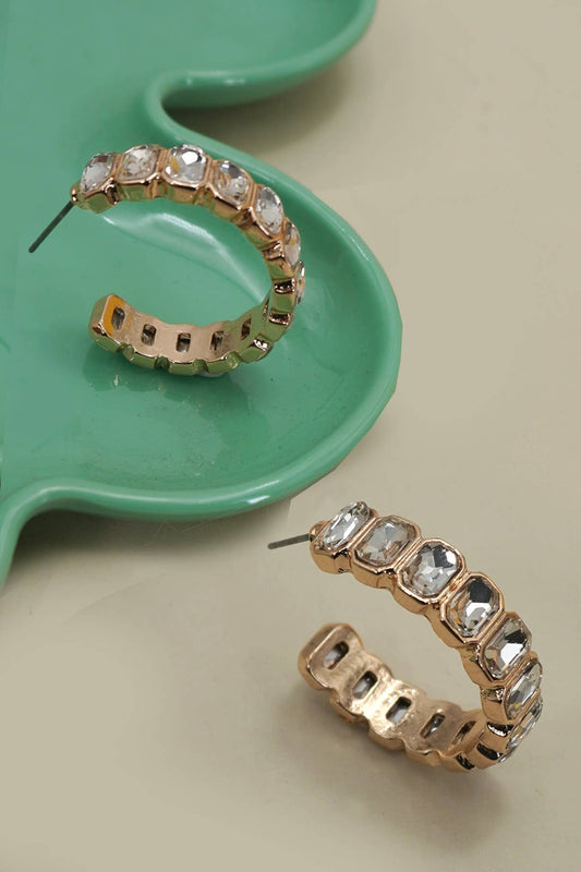 The Gatsby Hoop Earrings