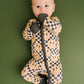 Lightning Checkered Smiley Bamboo Sleeper