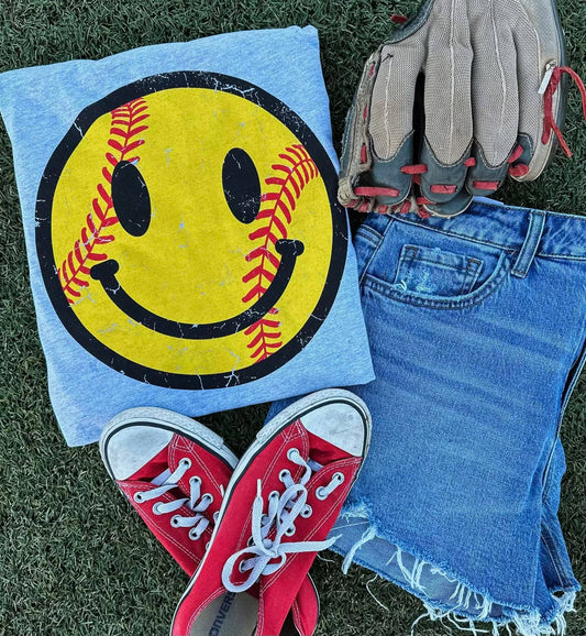 Softball Smiley (Size XL)