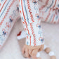 Candy Cane Lane Bamboo Zippy Pajamas