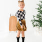Carmel Velvet | 2-Tiered SKORT