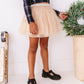 Gold Shimmer | MESH Skort