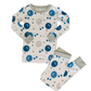 Blue Smiley 2-Piece Pajamas