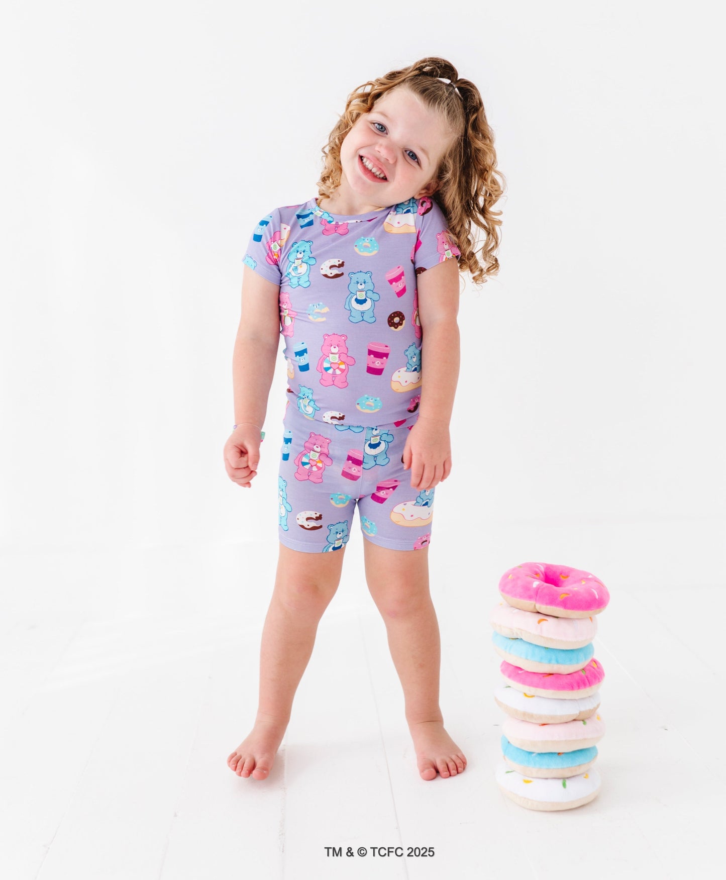 Care Bears™ Donuts And Coffee 2-Piece Short PJ