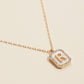 Initial Charm Necklace