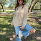 Best Selling Elliott Exposed Seam Sweatshirt in Five Colors