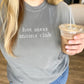 Hot Mess Moms Club Embroidered Tee
