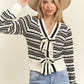 Very Demure Striped Sweater