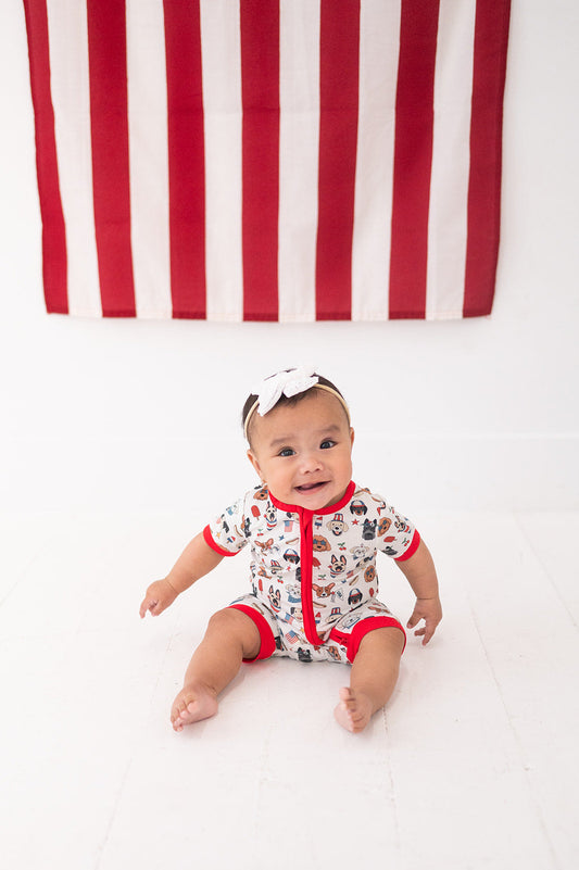 Freedom Dogs Romper