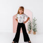 Girly Wreath Scoop Back Tee