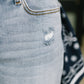 Alex Mid Rise Boyfriend Jean with Bandana Loop