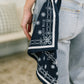 Alex Mid Rise Boyfriend Jean with Bandana Loop