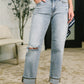 Alex Mid Rise Boyfriend Jean with Bandana Loop