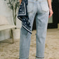Alex Mid Rise Boyfriend Jean with Bandana Loop